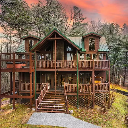 Villa Big Blue Ridge Mtn Views Hot Tub Pool Table